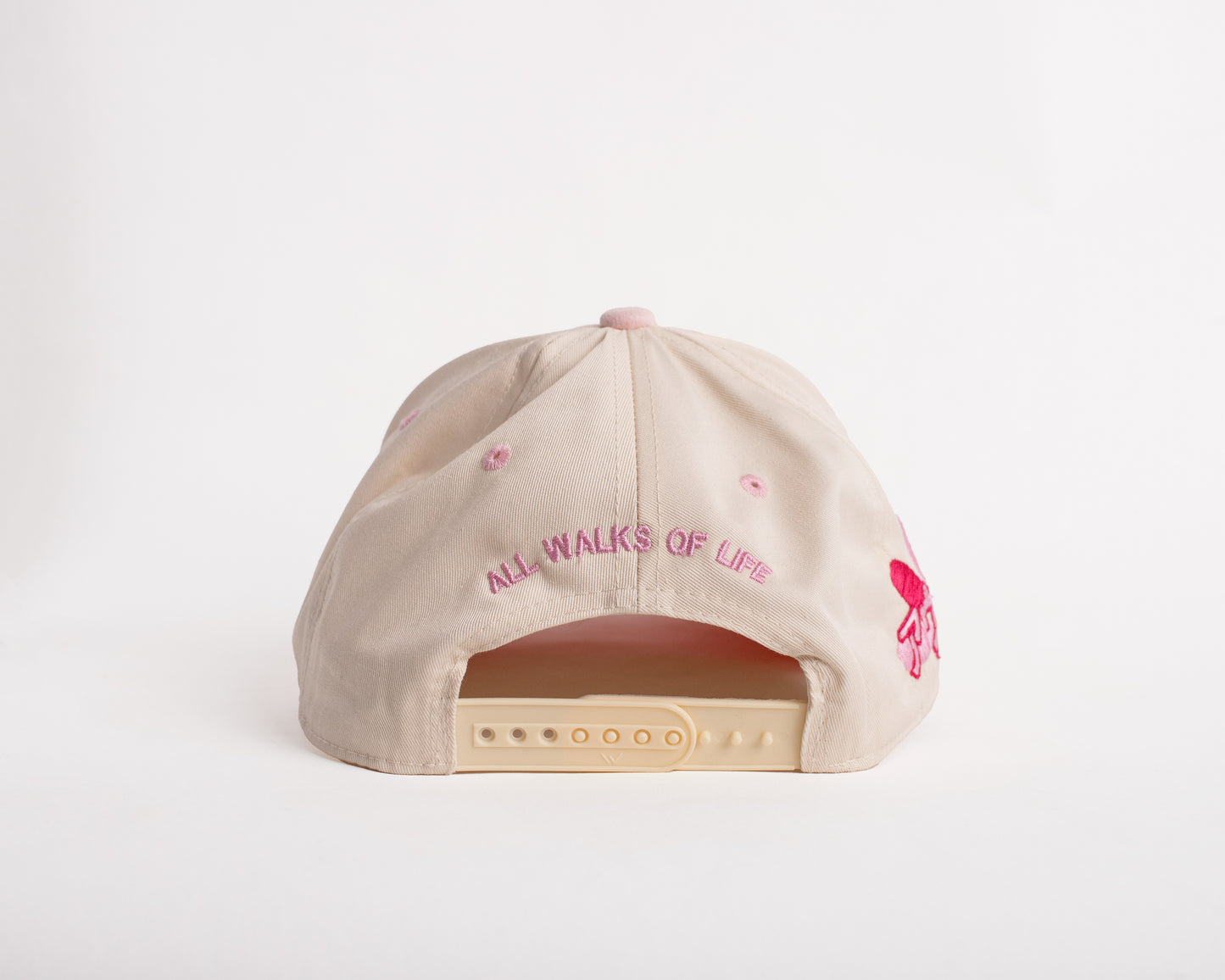 AWOL LOGO CAP “CLEAR PINK”