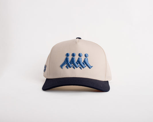 AWOL LOGO CAP "BOLD BLUE"