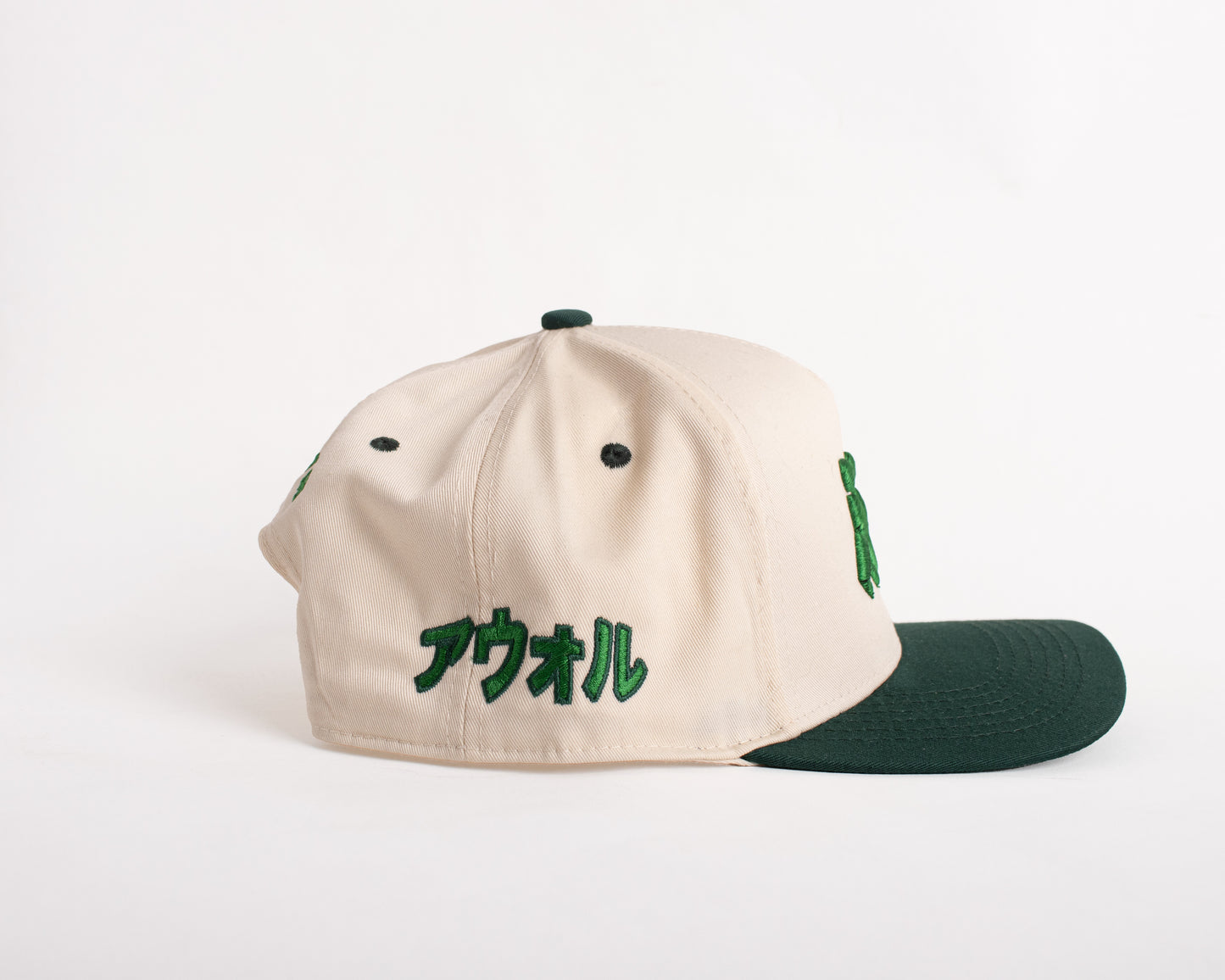 AWOL LOGO CAP "GOLF GREEN"